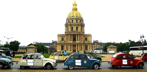 Tour du Monde  pied et en 2CV  