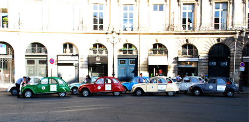 Behind the Scenes of Paris on foot and 2CV
